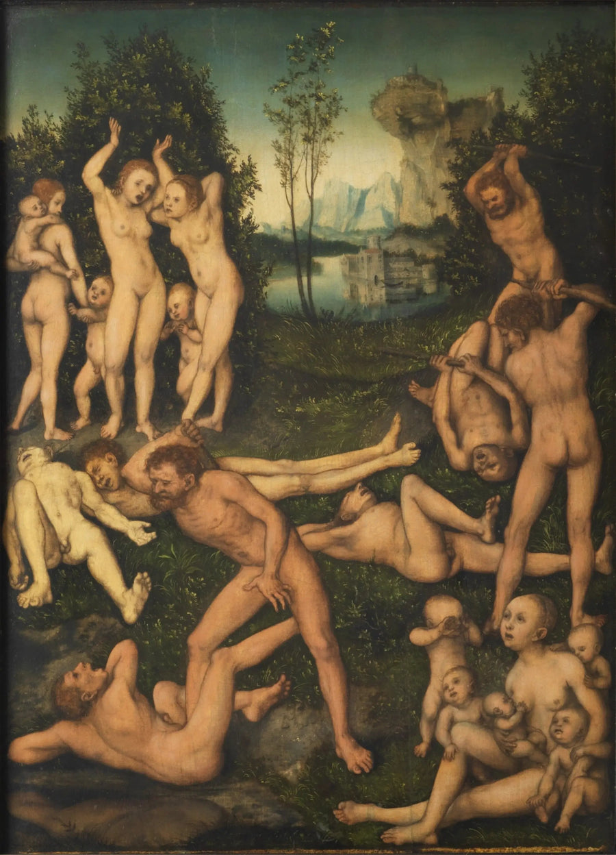 Den Sølvalder, tidligere kaldet Effekterne af jalousi - Lucas Cranach den Ældre