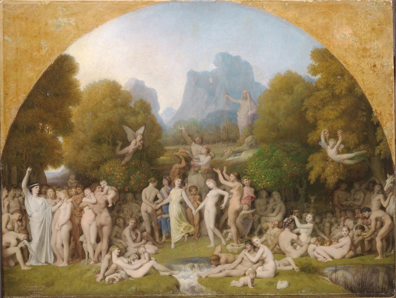 Den gyldne alder - Jean-Auguste-Dominique Ingres