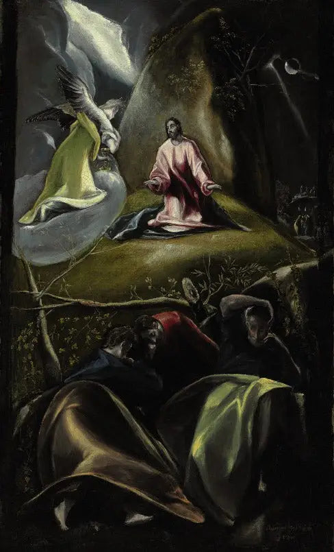 Agonien i oliventræets have - El Greco