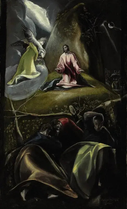 Agonien i oliventræets have - El Greco