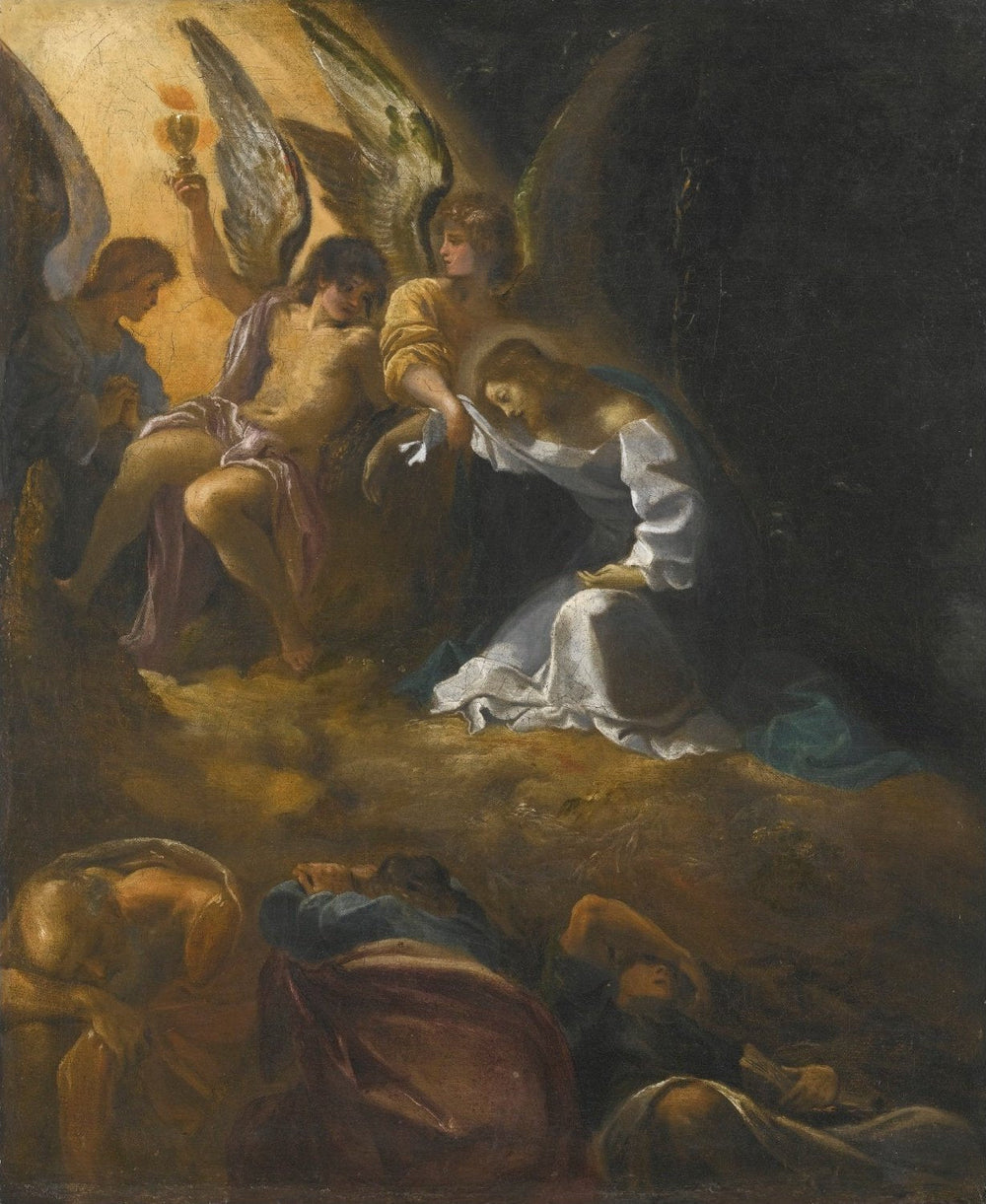 L'agonie dans le jardin de Gethsémani - Ludovico Carracci image 1 reproduction d’œuvre d’art à l’huile