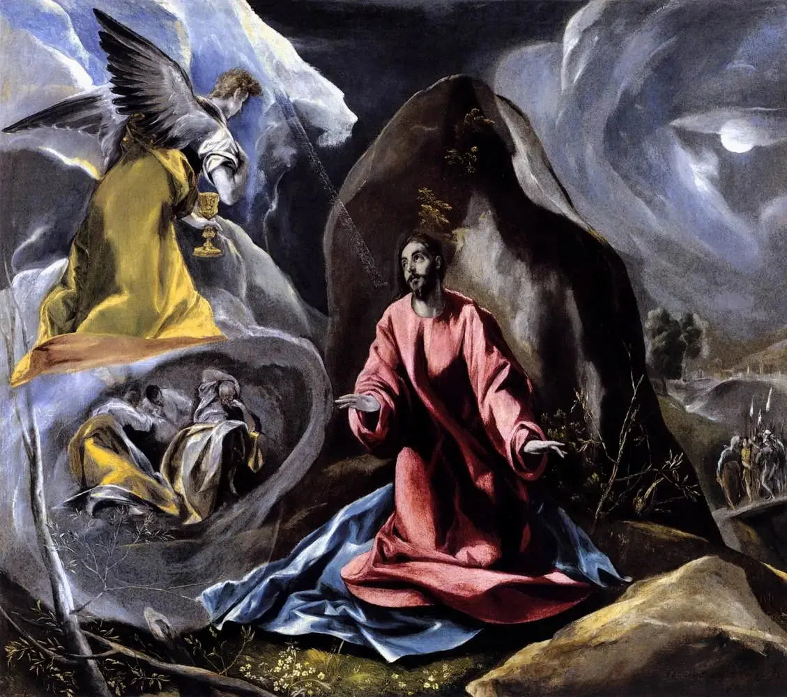 L'Agonie dans le jardin des oliviers - El Greco image 1 reproduction de peinture à l’huile
