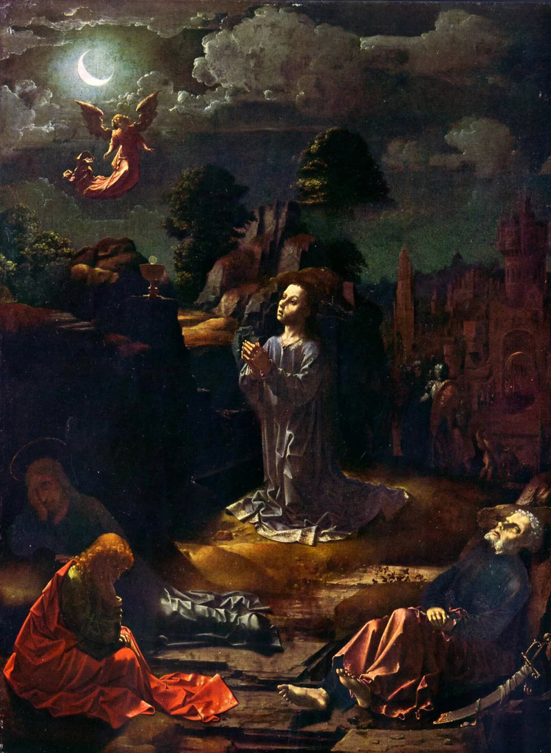 Agonien i oliventræets have - Jan Gossaert