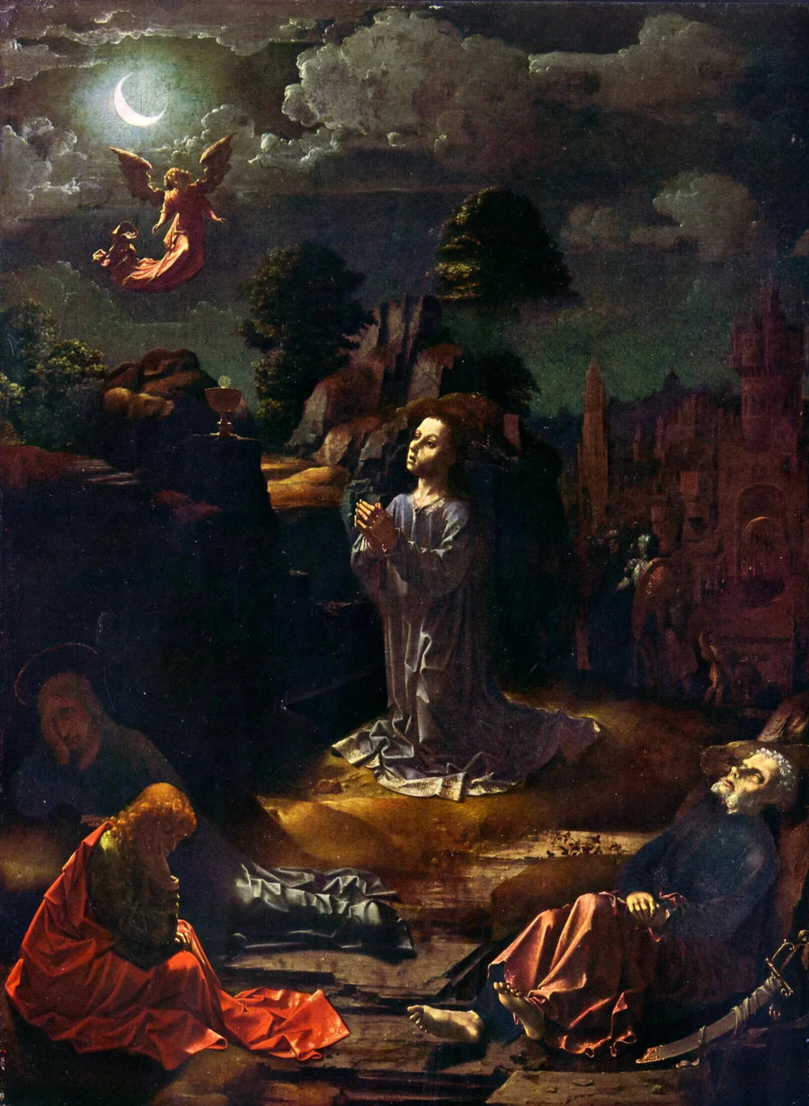 Agonien i oliventræets have - Jan Gossaert