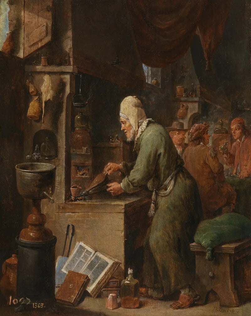 Alkemisten - David Teniers den Yngre