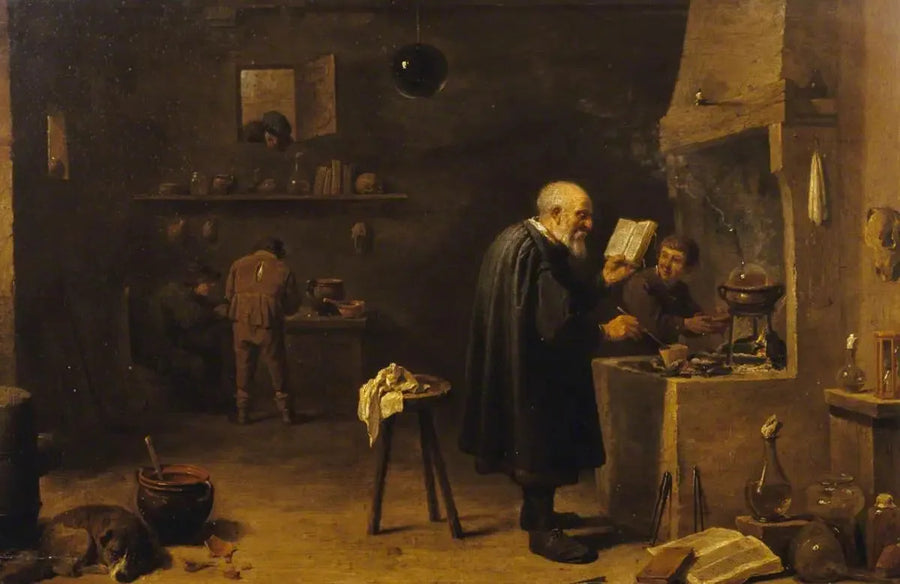 Alkemisten - David Teniers den Yngre