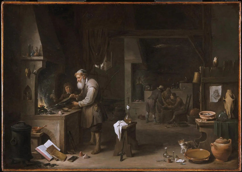 L'Alchimiste - David Teniers den Yngre
