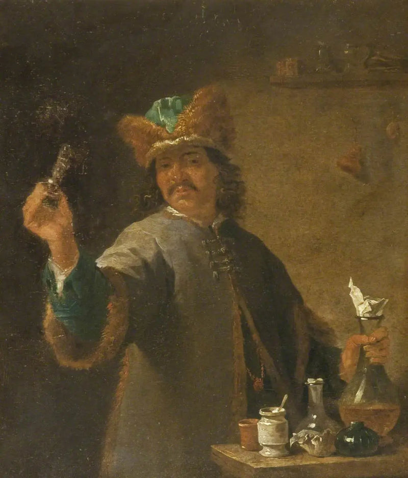 Alkymisten - David Teniers den Yngre