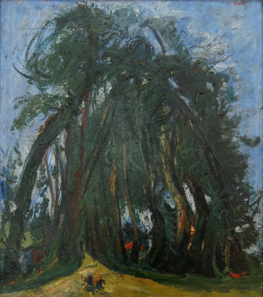 Træalléen - Chaim Soutine