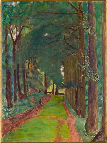 Træalleen - Pierre Bonnard