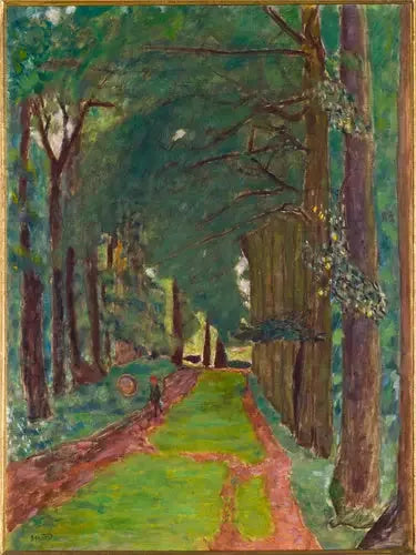 Træalleen - Pierre Bonnard