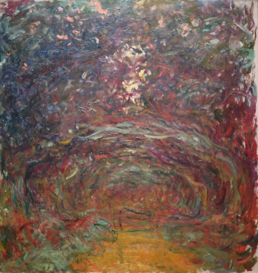 Roserækken - Claude Monet
