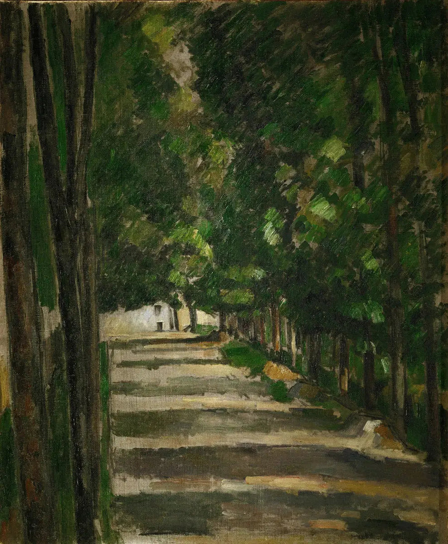 Alléen - Paul Cézanne