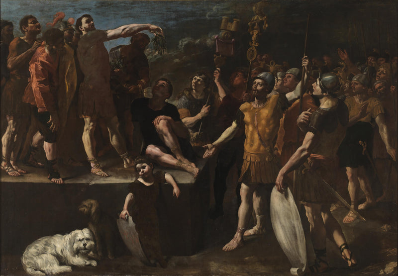 Romske kejserens tale - Giovanni Lanfranco