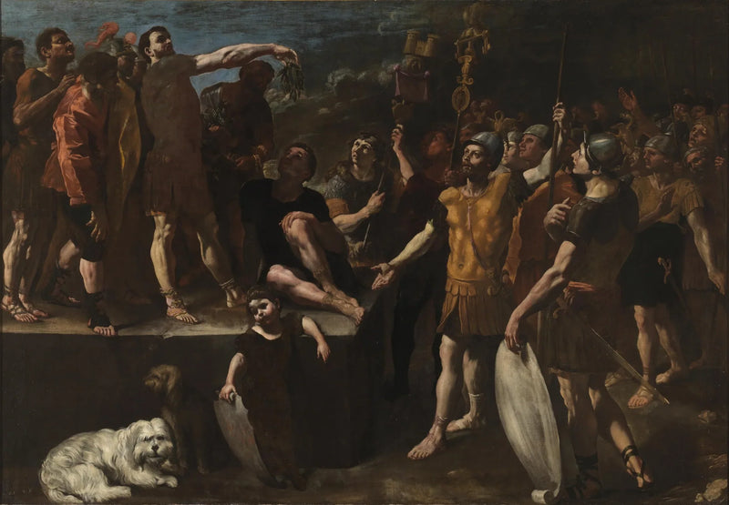 Romske kejserens tale - Giovanni Lanfranco