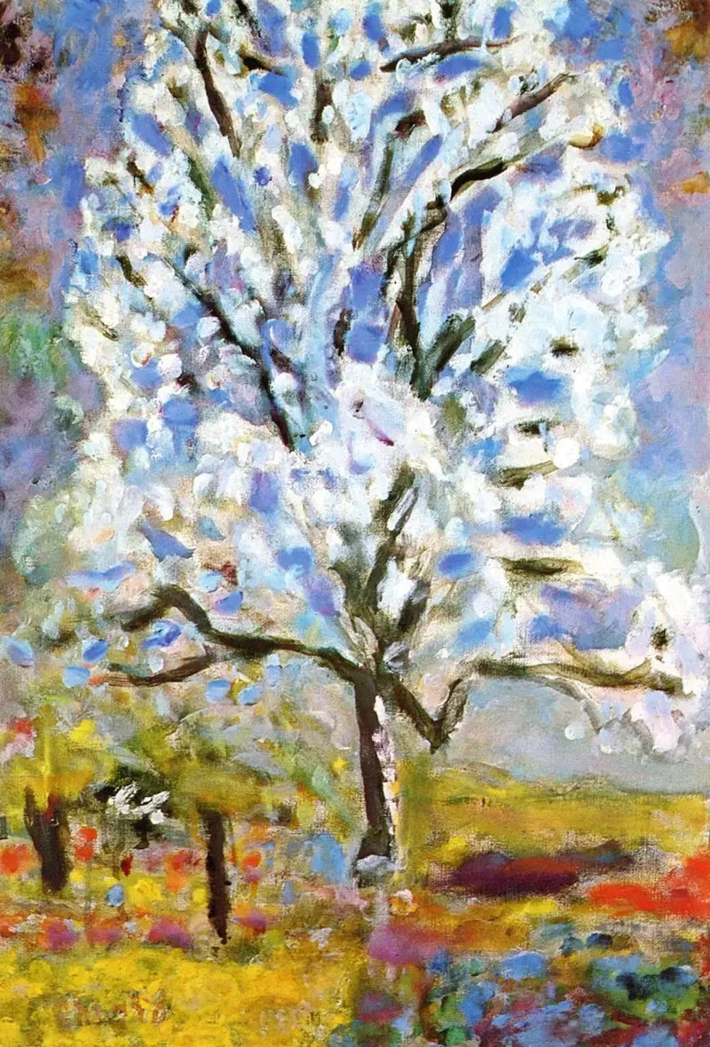 Mandler i blomst - Pierre Bonnard