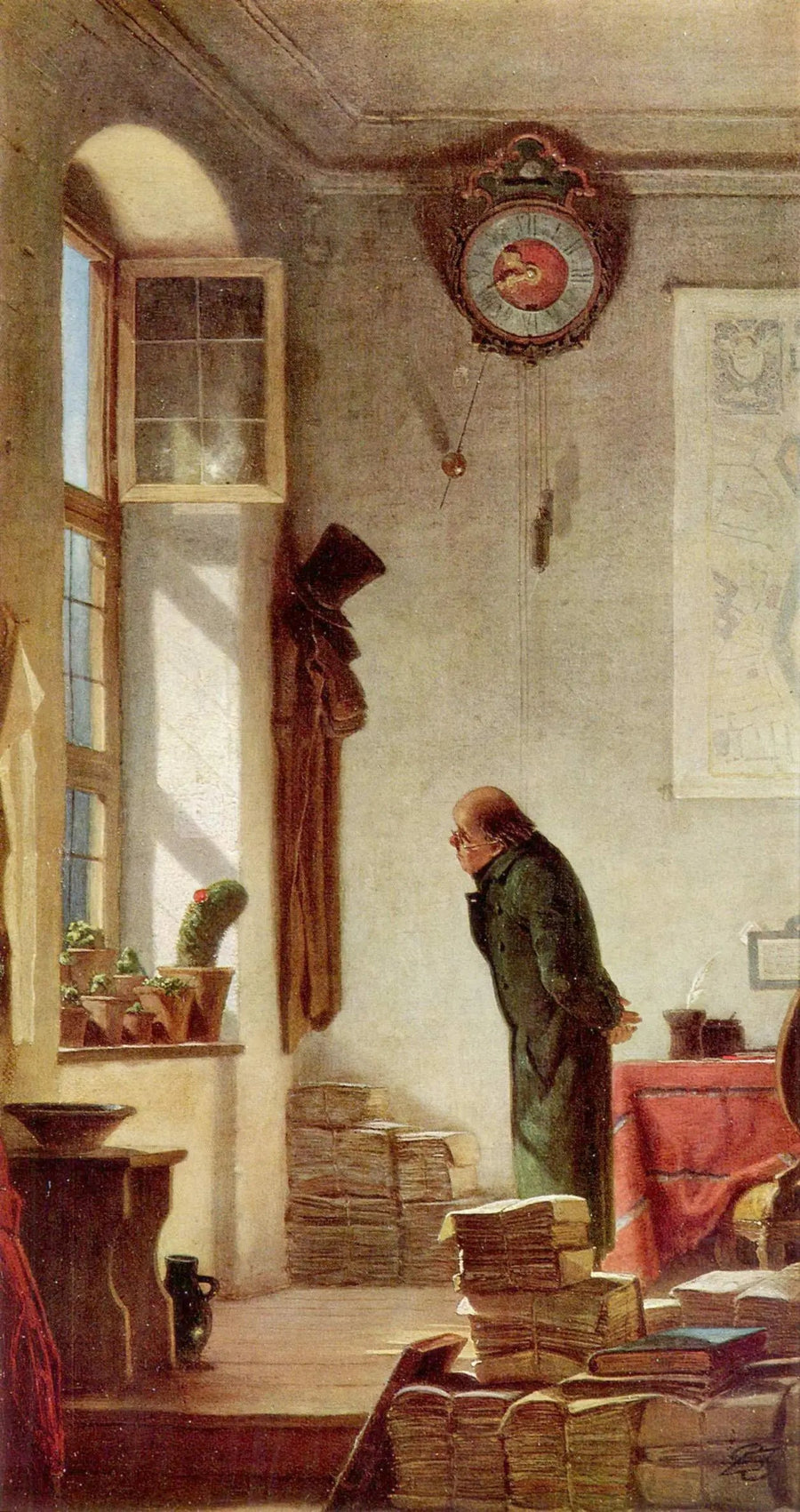 Kaktuselskeren - Carl Spitzweg