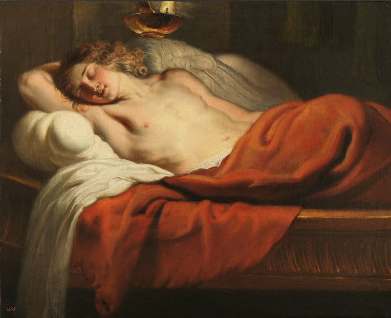 Den sovende kærlighed - Peter Paul Rubens