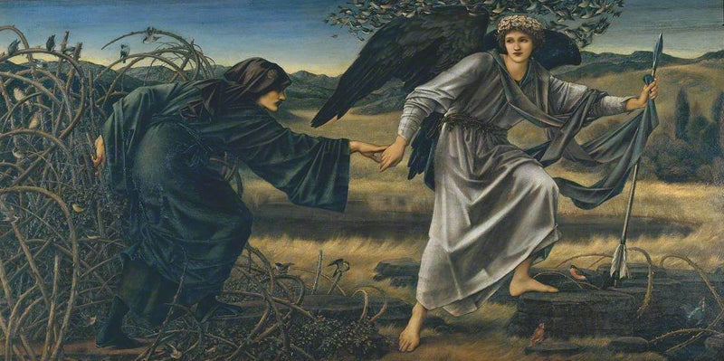 Kærlighed og pilgrimsrejsen - Edward Burne-Jones