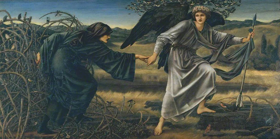 Kærlighed og pilgrimsrejsen - Edward Burne-Jones