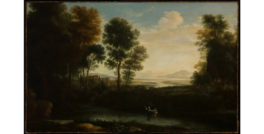 Kærlighed og Psyche - Claude Lorrain