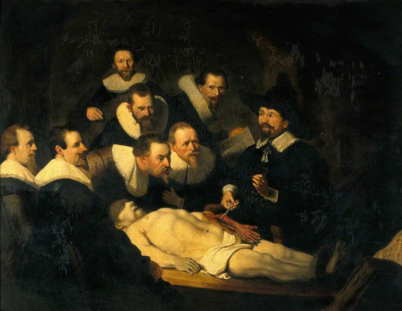 Dr. Nicolaes Tulps anatomi - Rembrandt