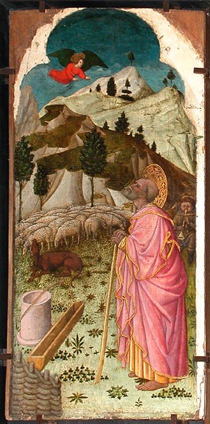 Englen dukker op hos Joachim - Giovanni Francesco da Rimini