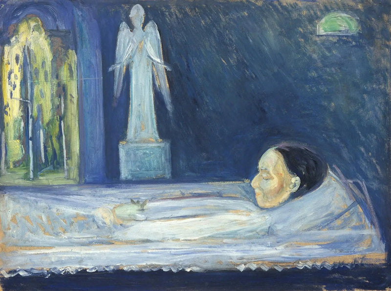 Dødsenglen - Edvard Munch