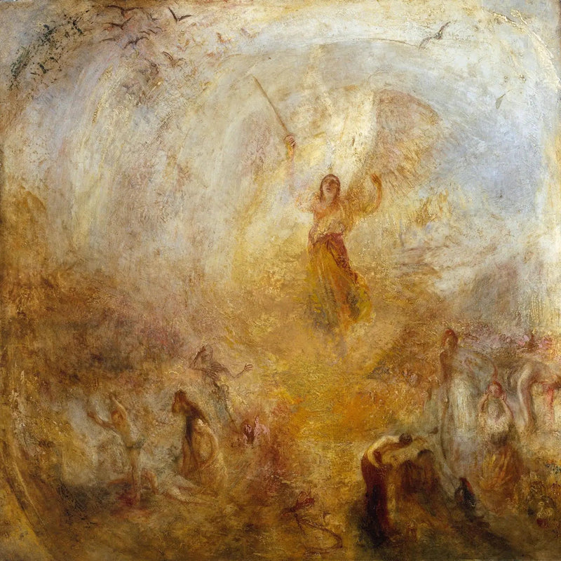 Englen, stående i solen - J. M. W. Turner