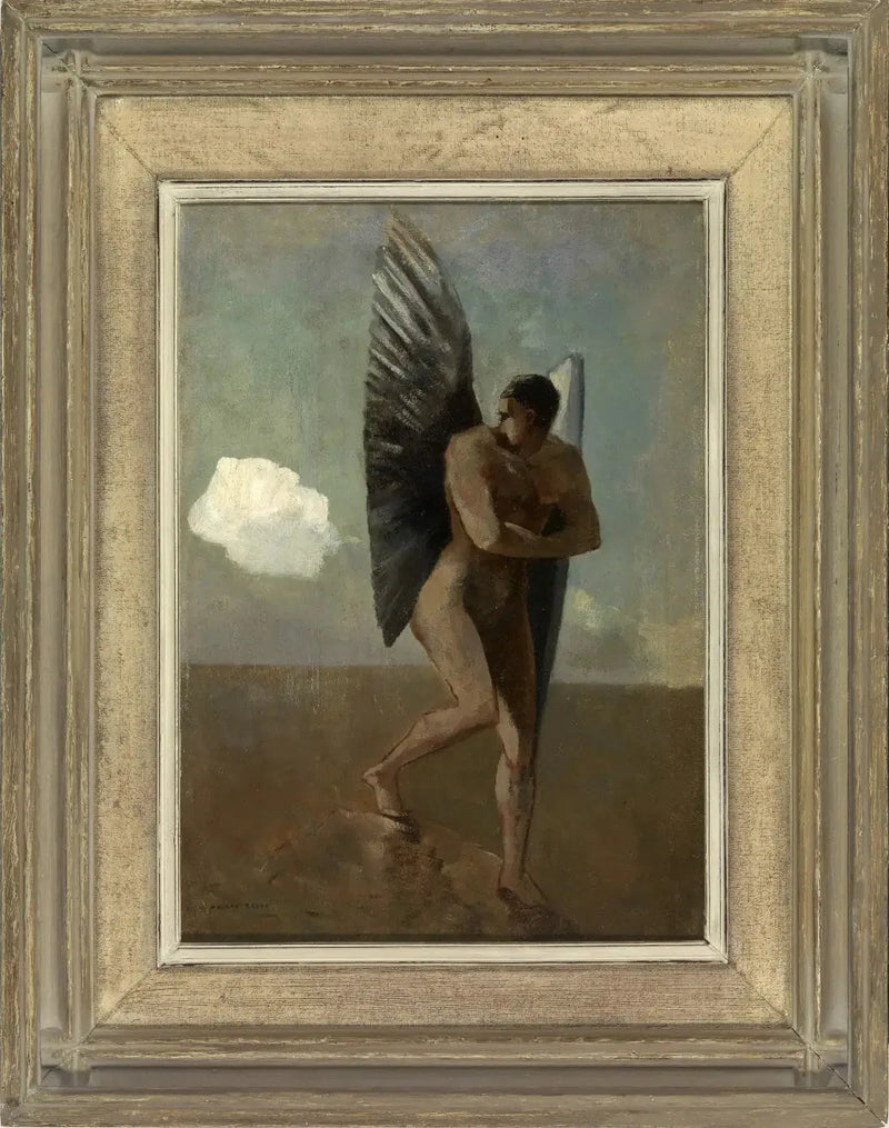 Den faldne Engel - Odilon Redon