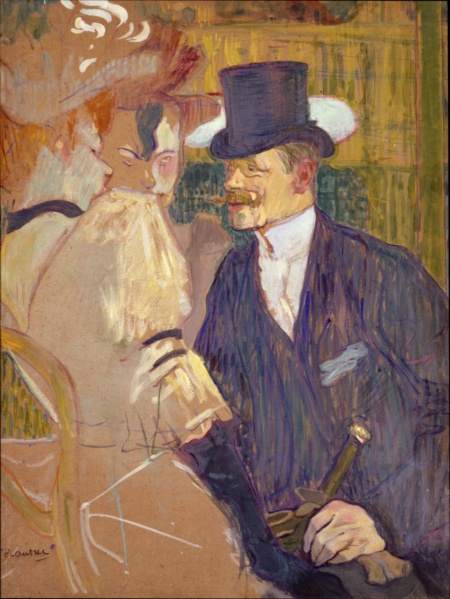 L’Anglais au Moulin-Rouge - Henri de Toulouse-Lautrec