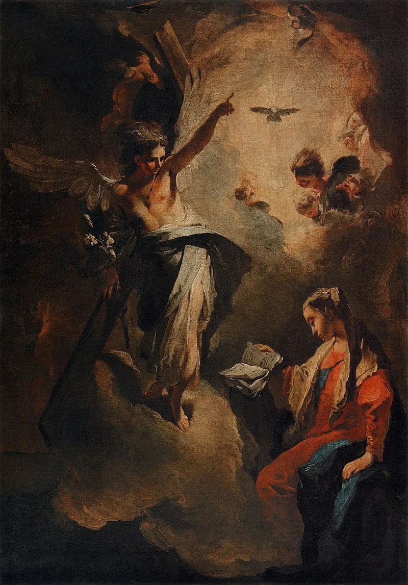 Annonceringen til den Helligeste Jomfru Maria - Giovanni Battista Tiepolo