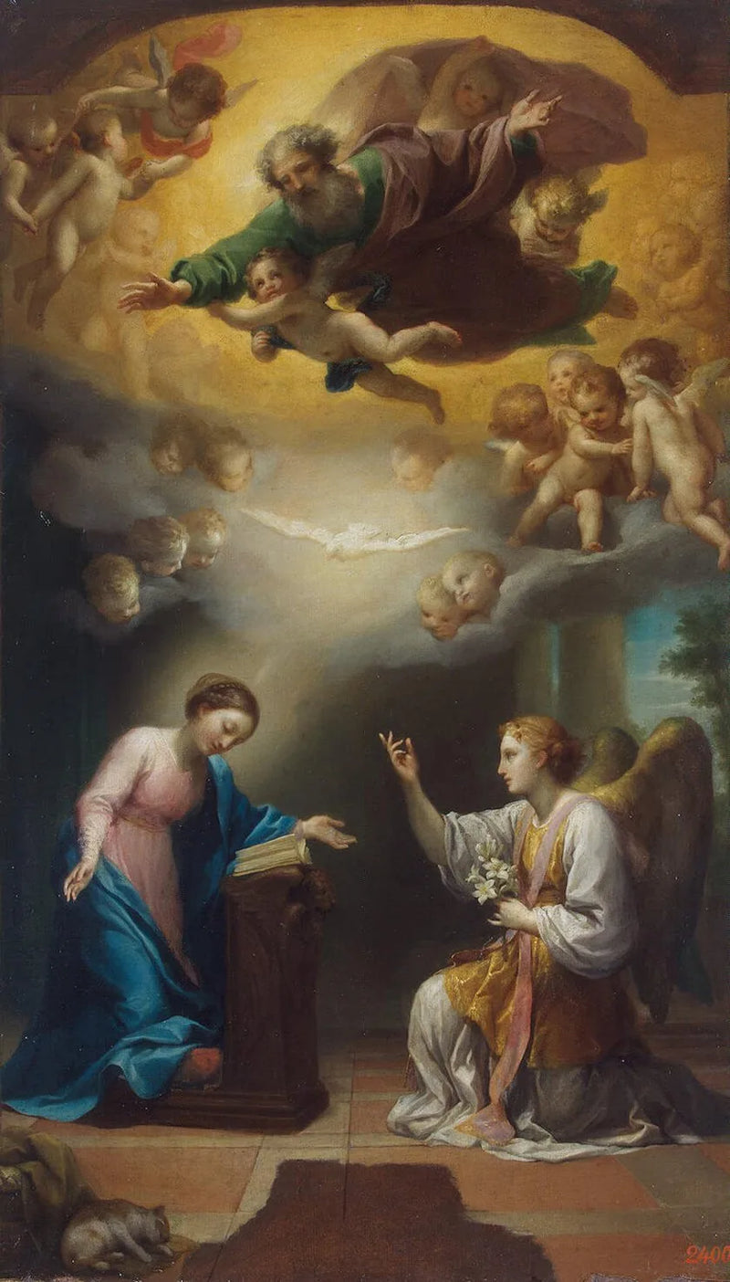 Annonceringen - Anton Raphael Mengs