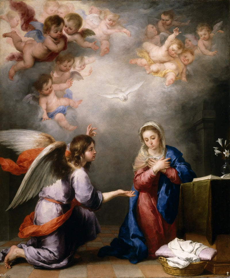 Annonceringen - Bartolomé Esteban Murillo