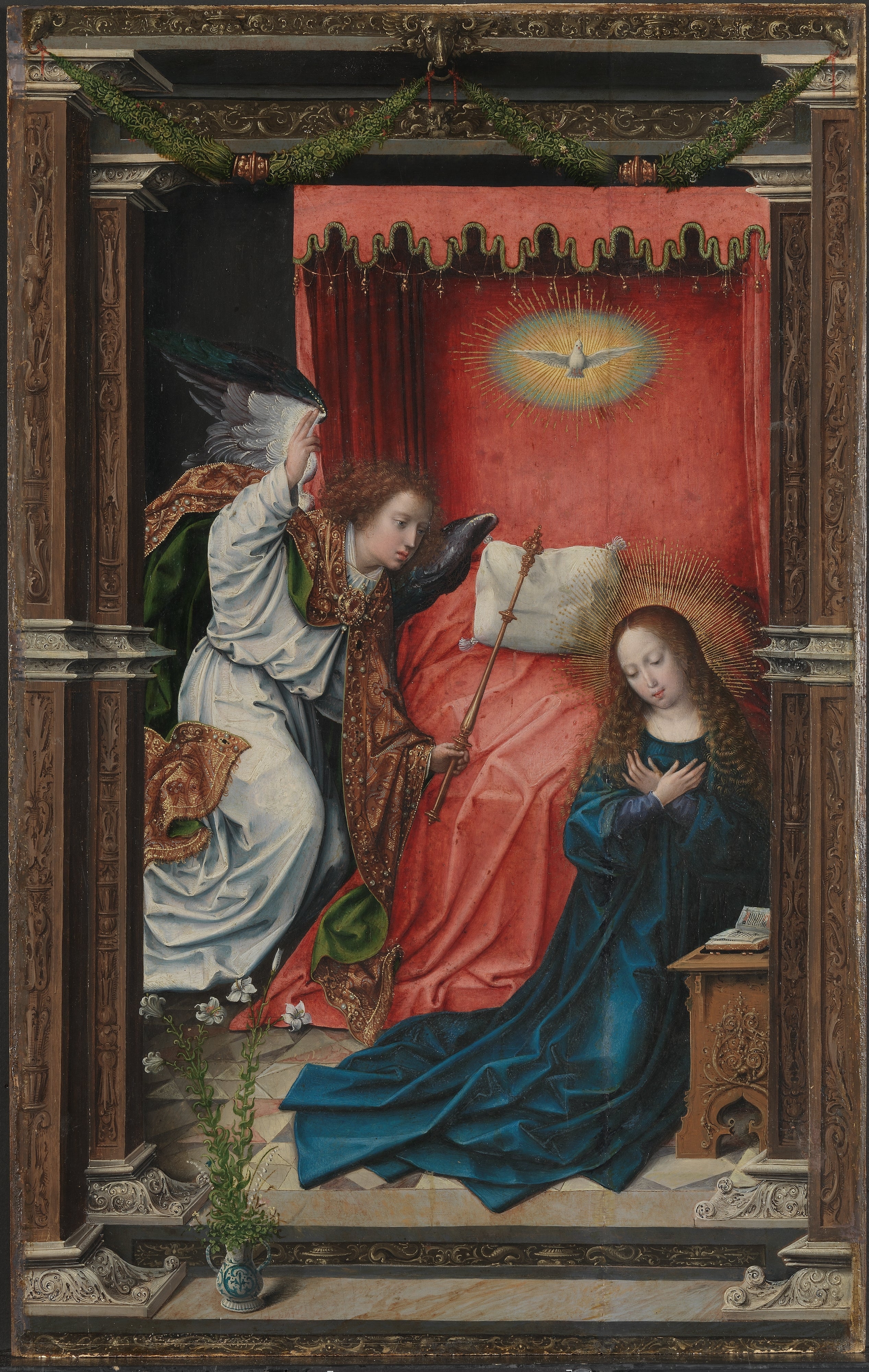 L'Annonciation - Bernard van Orley image 1 reproduction réalisée par Alpha Reproduction