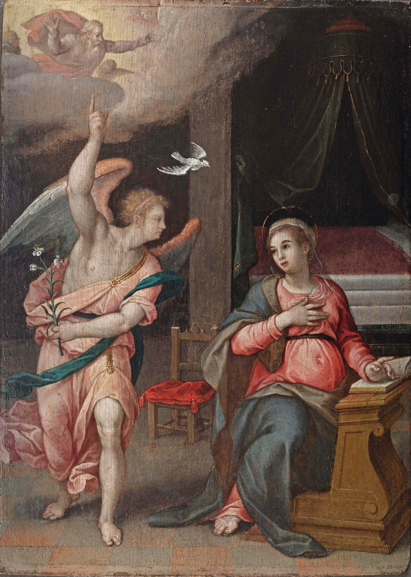 Jomfruens Bebudelse - Denis Calvaert