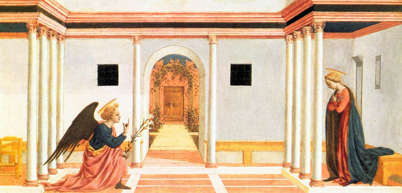 Annonceringen - Domenico Veneziano