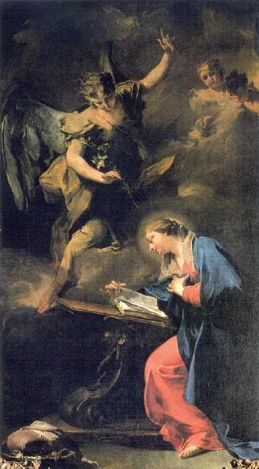 Annonceringen - Giovanni Battista Pittoni