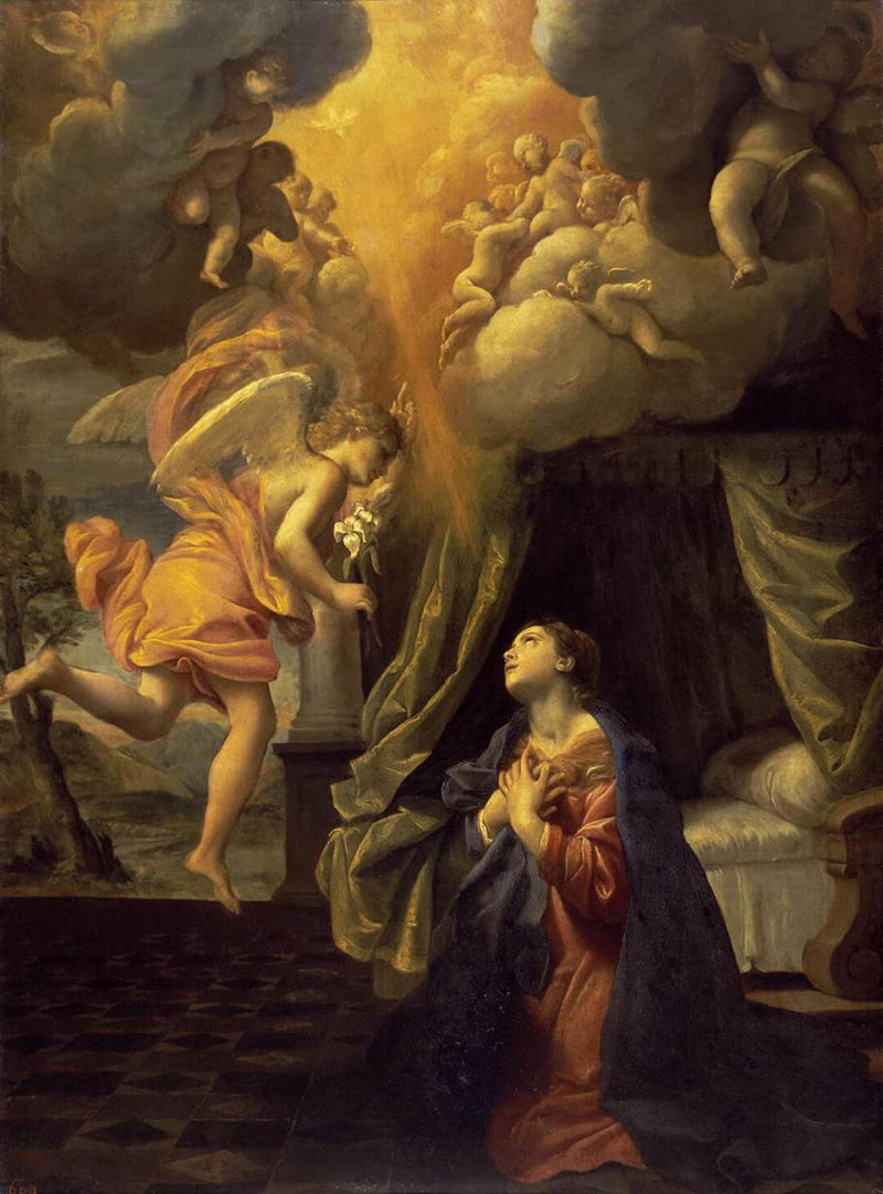 Annonceringen - Giovanni Lanfranco