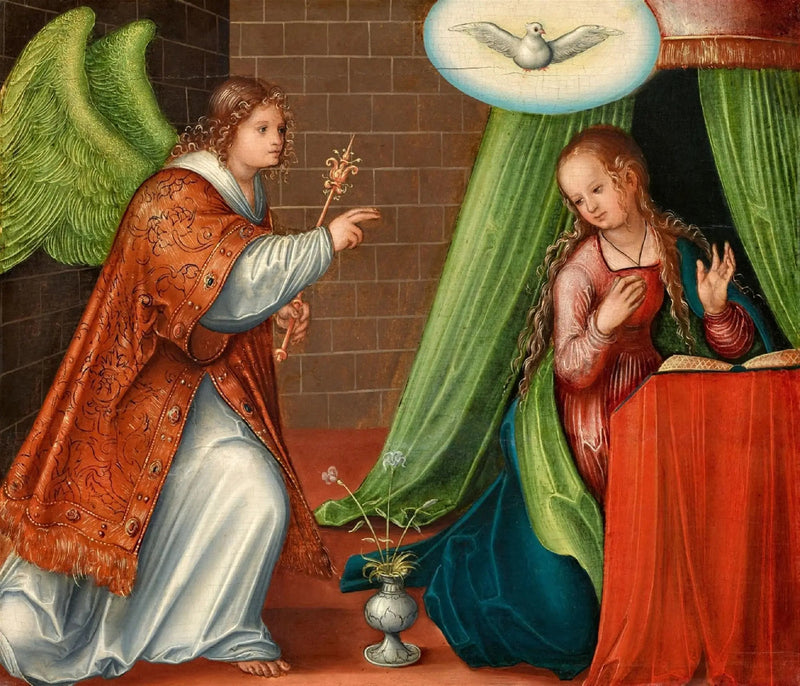 Annonceringen - Lucas Cranach den Ældre