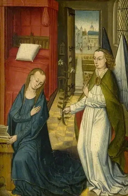 Annonceringen - Rogier van der Weyden