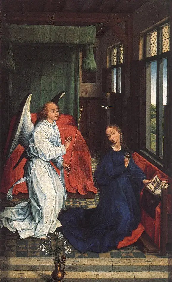 Annonceringen - Rogier van der Weyden