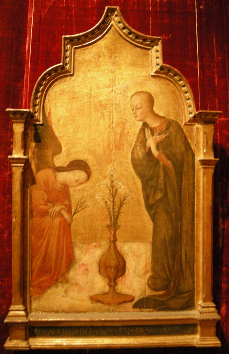 Annoncationen - Stefano di Giovanni (Sassetta)
