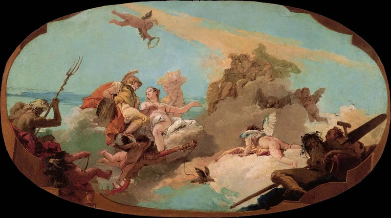 Apoteosen af admiralen Vettor Pisani - Giovanni Battista Tiepolo
