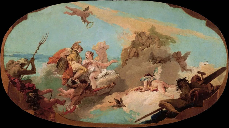 Apoteosen af admiralen Vettor Pisani - Giovanni Battista Tiepolo
