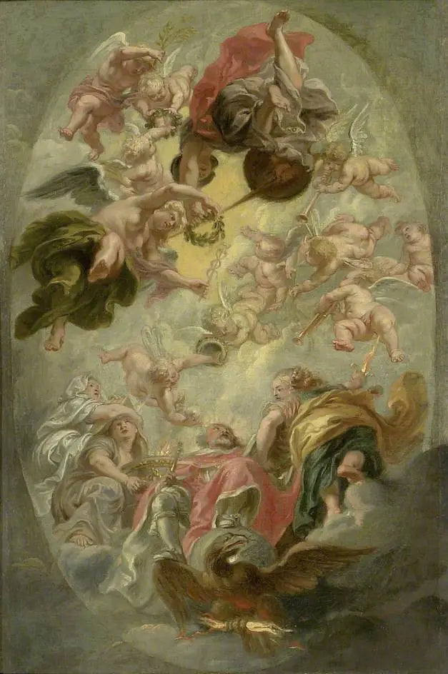 Apoteosen af Jacques I - Peter Paul Rubens