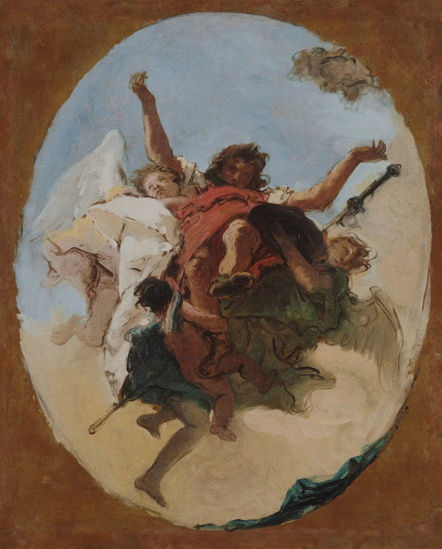 Apoteosen af Saint Roch - Giovanni Battista Tiepolo