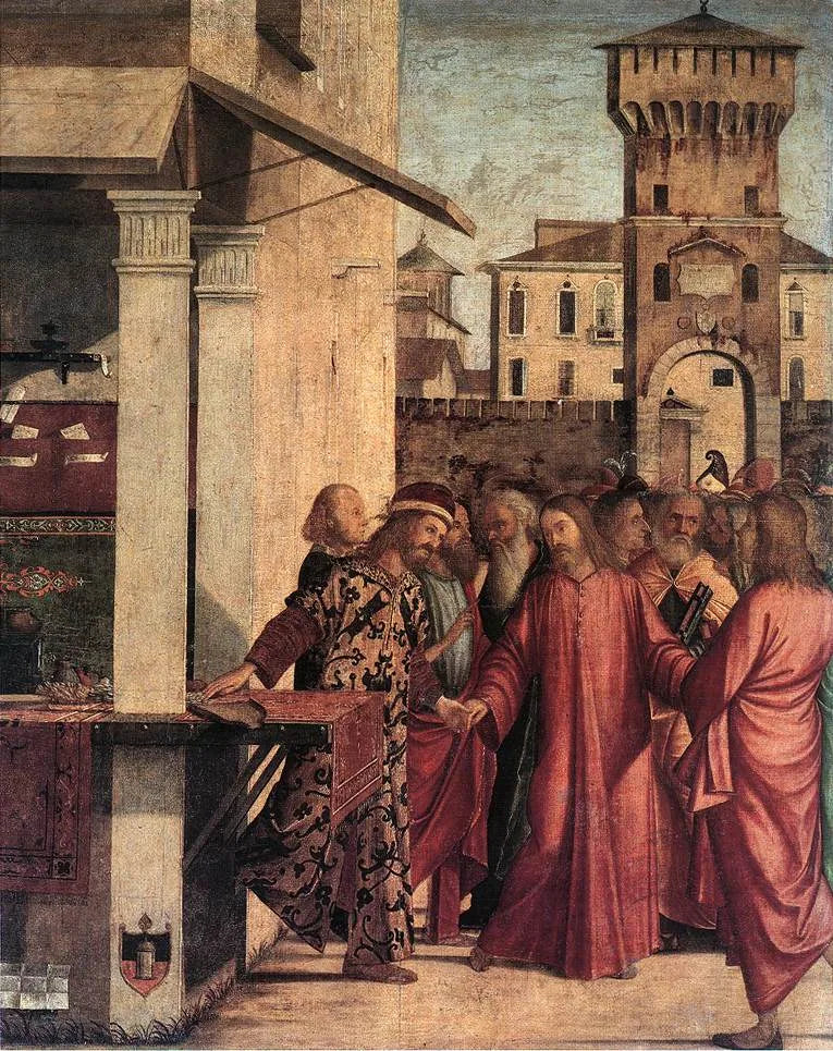 Matthæus' kald - Vittore Carpaccio