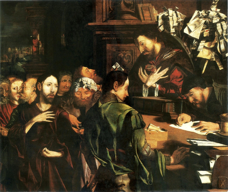 Sankt Matthæus' kald. - Marinus van Reymerswale