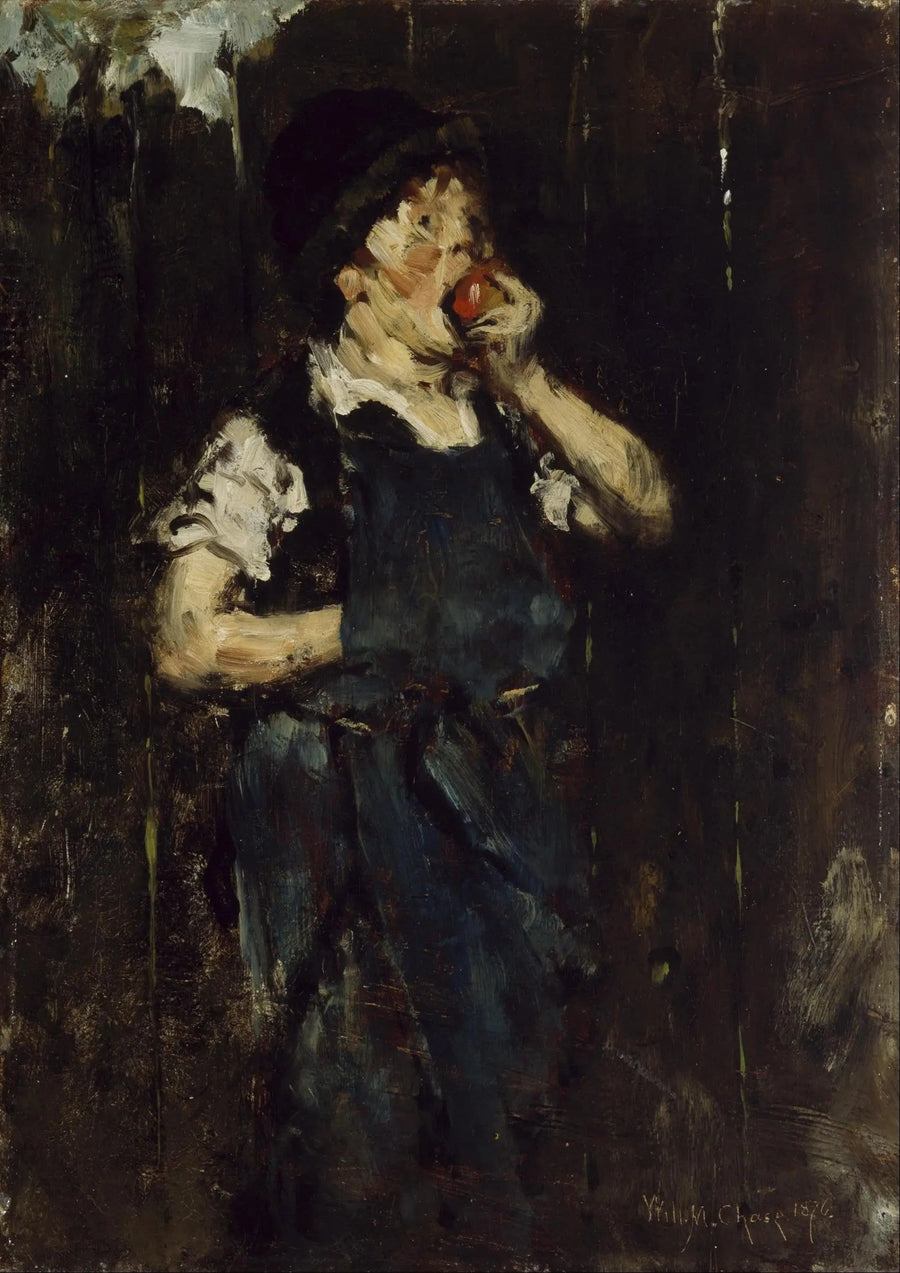 L'Apprenti (Drengen med Æblet) - William Merritt Chase